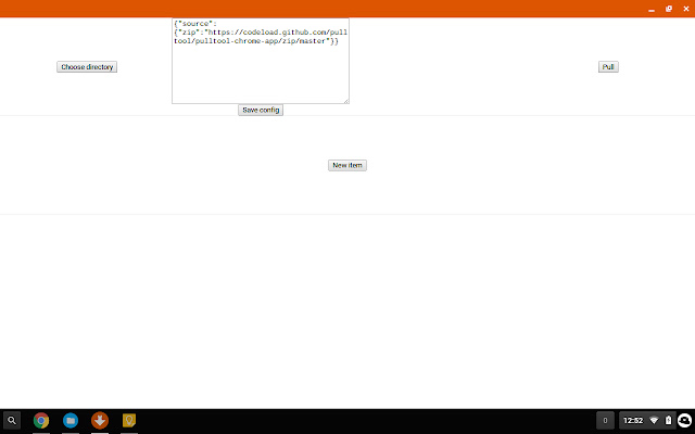 Pull Tool  from Chrome web store to be run with OffiDocs Chromium online
