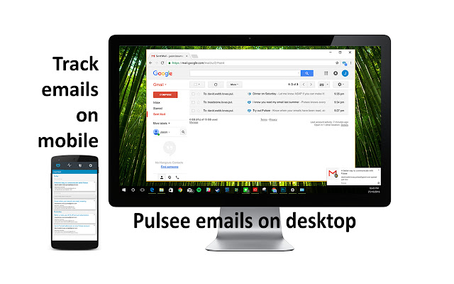 Pulsee  from Chrome web store to be run with OffiDocs Chromium online