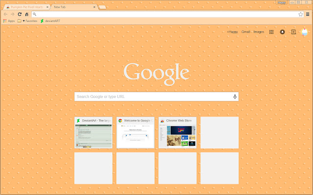 Pumpkin Pie Pixel Hearts  from Chrome web store to be run with OffiDocs Chromium online