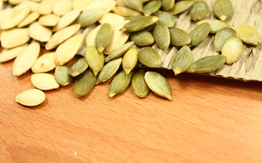 Pumpkin seeds are fragrant  from Chrome web store to be run with OffiDocs Chromium online