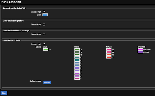 Punk  from Chrome web store to be run with OffiDocs Chromium online