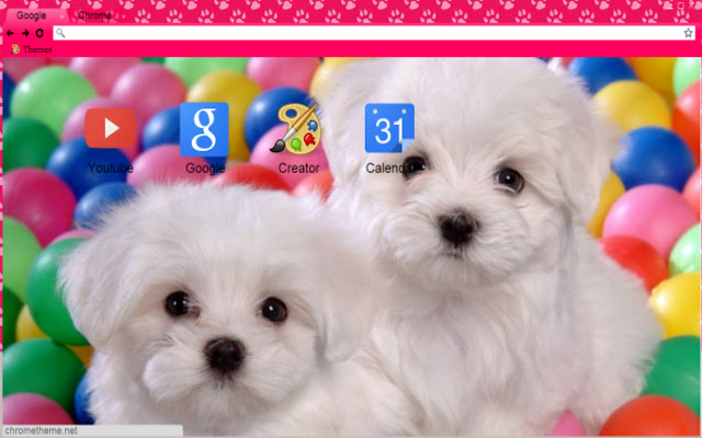 Puppy Theme  from Chrome web store to be run with OffiDocs Chromium online