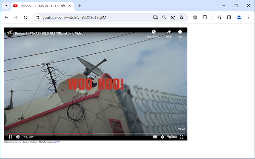 PureYTV  from Chrome web store to be run with OffiDocs Chromium online