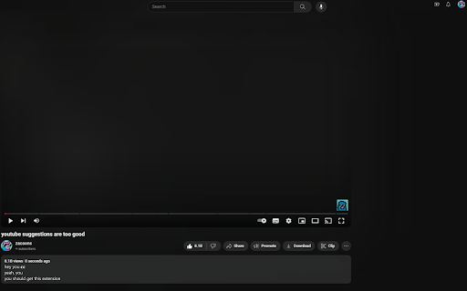 Purge Youtube Suggestions Totally Legit  from Chrome web store to be run with OffiDocs Chromium online