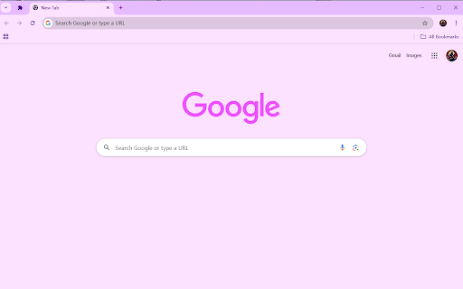 Purple and pink fresh theme  from Chrome web store to be run with OffiDocs Chromium online