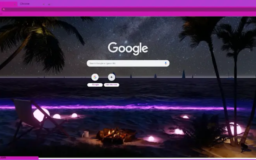 Purple Beach  from Chrome web store to be run with OffiDocs Chromium online