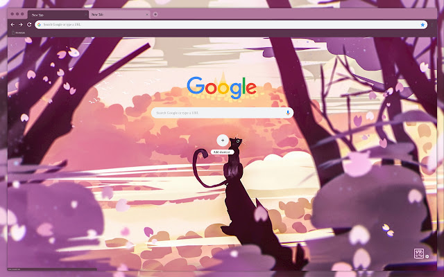 Purple cat  from Chrome web store to be run with OffiDocs Chromium online