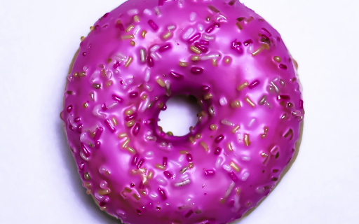 Purple donut  from Chrome web store to be run with OffiDocs Chromium online
