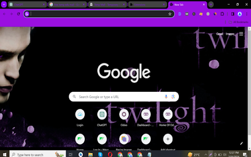 Purple Edward  from Chrome web store to be run with OffiDocs Chromium online
