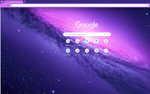 Purple Galaxy Gallery  from Chrome web store to be run with OffiDocs Chromium online