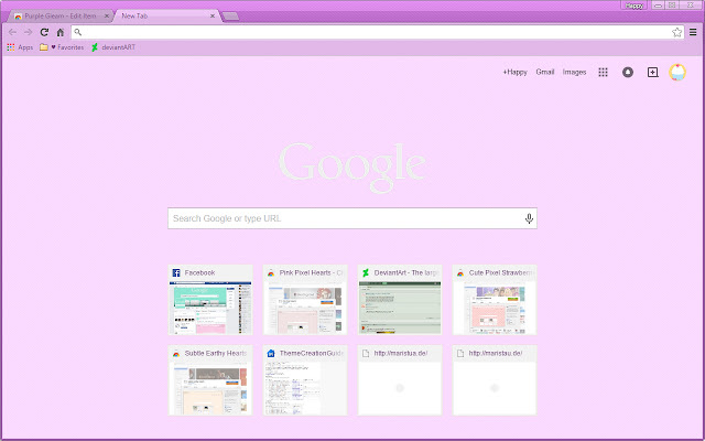 Purple Gleam  from Chrome web store to be run with OffiDocs Chromium online