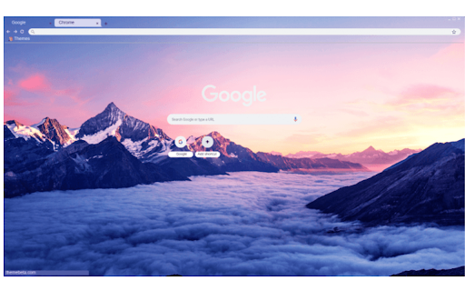 Purple Mountains Sky  from Chrome web store to be run with OffiDocs Chromium online