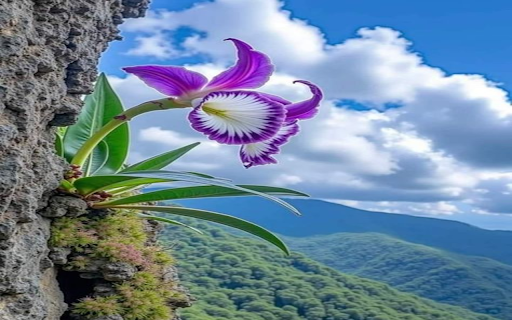 Purple orchids wallpaper  from Chrome web store to be run with OffiDocs Chromium online