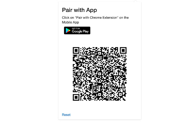 Push Authenticator  from Chrome web store to be run with OffiDocs Chromium online
