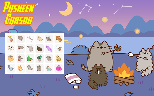 Pusheen Cursor Custom Kawaii Cursor for Chrome  from Chrome web store to be run with OffiDocs Chromium online