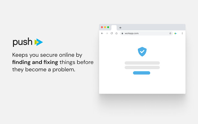 Push Security  from Chrome web store to be run with OffiDocs Chromium online