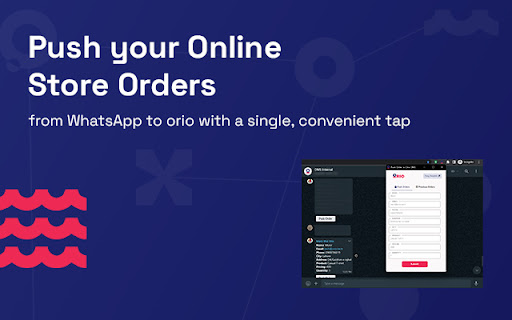 Push to ORIO  from Chrome web store to be run with OffiDocs Chromium online