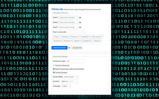 PW Handle  from Chrome web store to be run with OffiDocs Chromium online