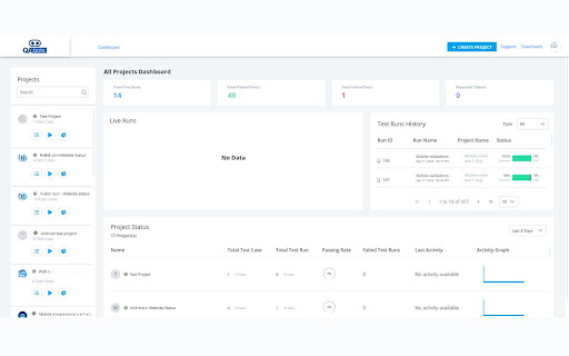 Qabots Extension  from Chrome web store to be run with OffiDocs Chromium online