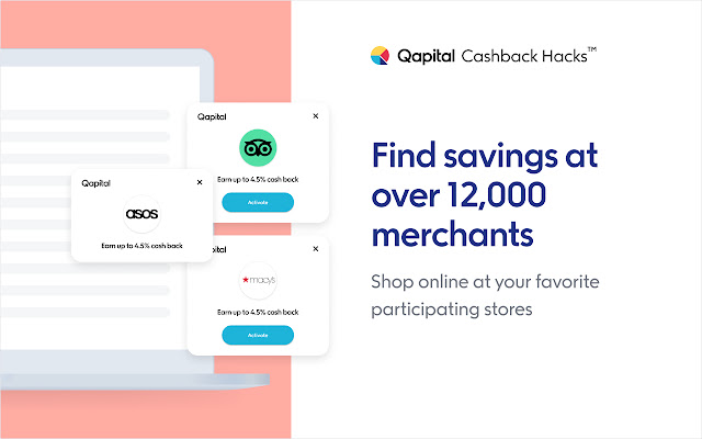 Qapital Cashback Hacks  from Chrome web store to be run with OffiDocs Chromium online