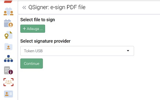 QdeskSigner  from Chrome web store to be run with OffiDocs Chromium online