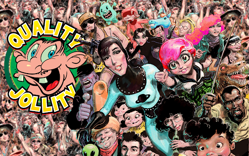 QJ_Comics  from Chrome web store to be run with OffiDocs Chromium online