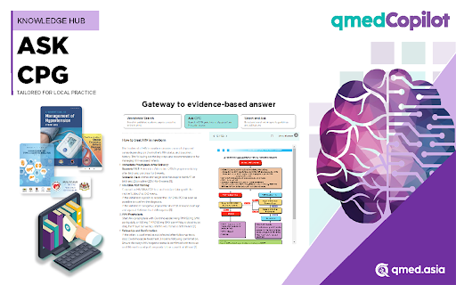 Qmed Copilot: Medical Scribe, Ask CPG  from Chrome web store to be run with OffiDocs Chromium online
