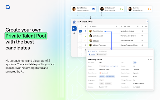 qode.world Copilot for Recruiting  from Chrome web store to be run with OffiDocs Chromium online