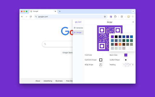 QRCAT QR Code Generator  from Chrome web store to be run with OffiDocs Chromium online