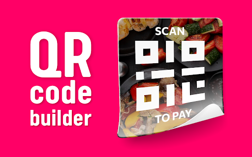 QR Code Builder  from Chrome web store to be run with OffiDocs Chromium online