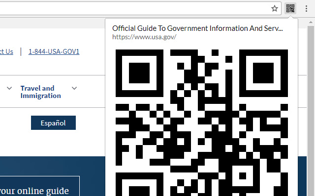 QR Code from the URL  from Chrome web store to be run with OffiDocs Chromium online