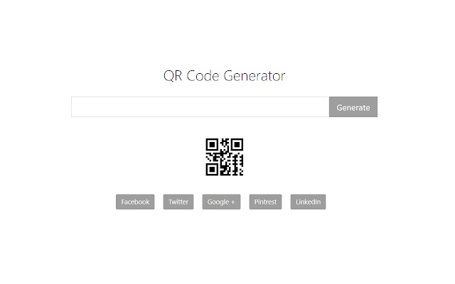 QR Code Ganerator  from Chrome web store to be run with OffiDocs Chromium online