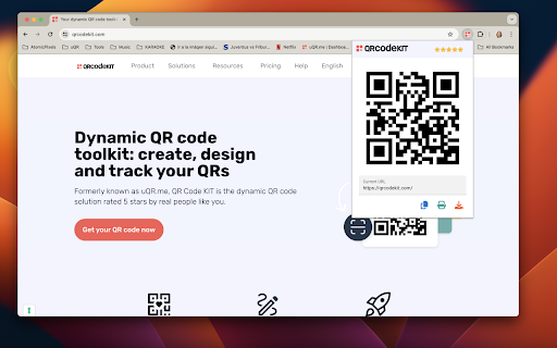 QR Code Generator by QR Code KIT  from Chrome web store to be run with OffiDocs Chromium online
