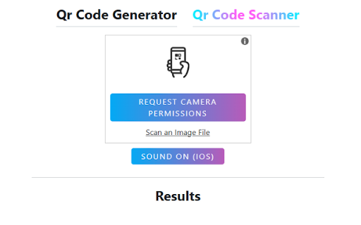 QR Code Generator  Scanner  from Chrome web store to be run with OffiDocs Chromium online
