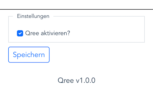 Qree  from Chrome web store to be run with OffiDocs Chromium online