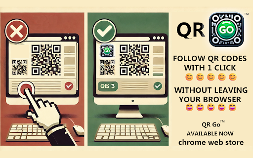 QR Go  from Chrome web store to be run with OffiDocs Chromium online