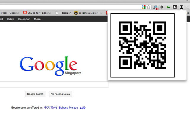 QR pc to phone  from Chrome web store to be run with OffiDocs Chromium online