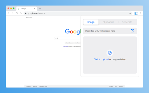 QR Reader  Generator  from Chrome web store to be run with OffiDocs Chromium online
