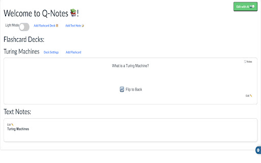 Q Tools  from Chrome web store to be run with OffiDocs Chromium online