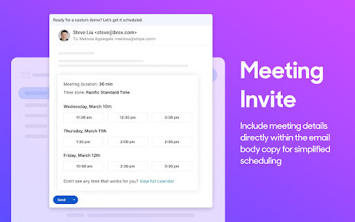 Qualified Meeting Booker  from Chrome web store to be run with OffiDocs Chromium online