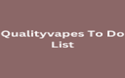 Qualityvapes To Do List  from Chrome web store to be run with OffiDocs Chromium online