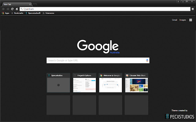 Quantum black  from Chrome web store to be run with OffiDocs Chromium online