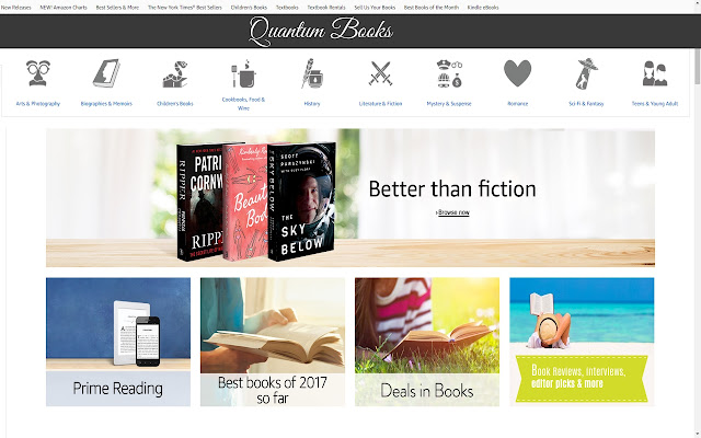 Quantum Books  from Chrome web store to be run with OffiDocs Chromium online