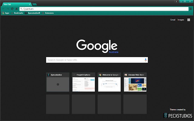 Quantum teal  from Chrome web store to be run with OffiDocs Chromium online
