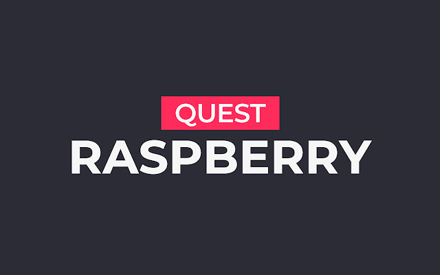 Quest Raspberry  from Chrome web store to be run with OffiDocs Chromium online