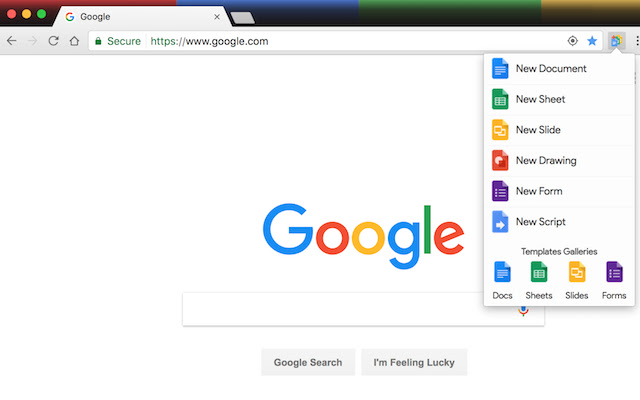 Quick Create Plus  from Chrome web store to be run with OffiDocs Chromium online