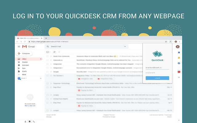 QuickDesk Chrome Extension  from Chrome web store to be run with OffiDocs Chromium online