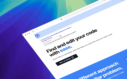 Quick Edits  from Chrome web store to be run with OffiDocs Chromium online