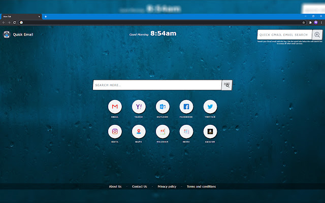 Quick Email  from Chrome web store to be run with OffiDocs Chromium online