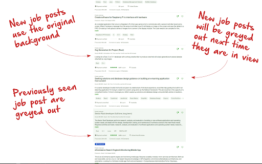 Quicker UpWork Search  from Chrome web store to be run with OffiDocs Chromium online
